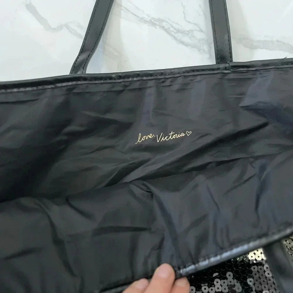 Victoria’s Secret LIMITED EDITION 2017 Tote/ Shoulder bag/ Sequinned/  Colorful - Picture 4 of 11